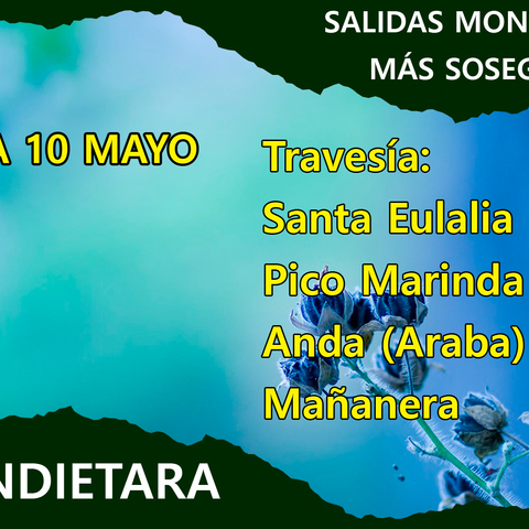 Urbina de Basabe ---PICO MARINDA (986 mts)---Anda- Araba. Mañanera